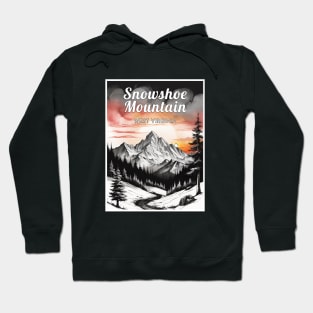 Snowshoe mountain ski west virginia usa Hoodie